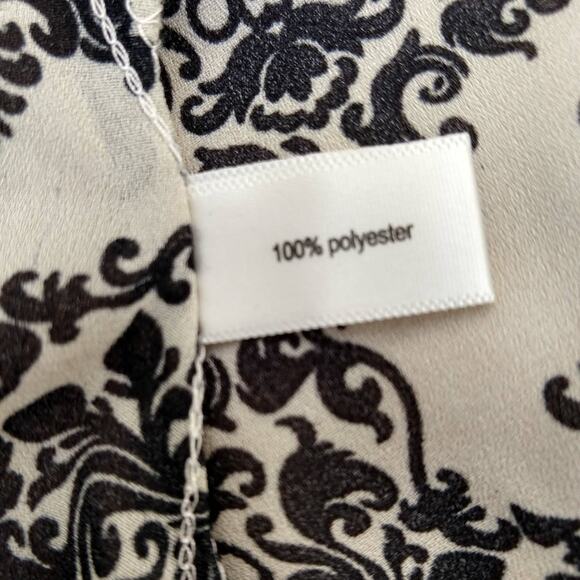 The Limited Women's Tunic Blouse Size Small Gray Black 3/4 Sleeve Round Neck New - Picture 6 of 6